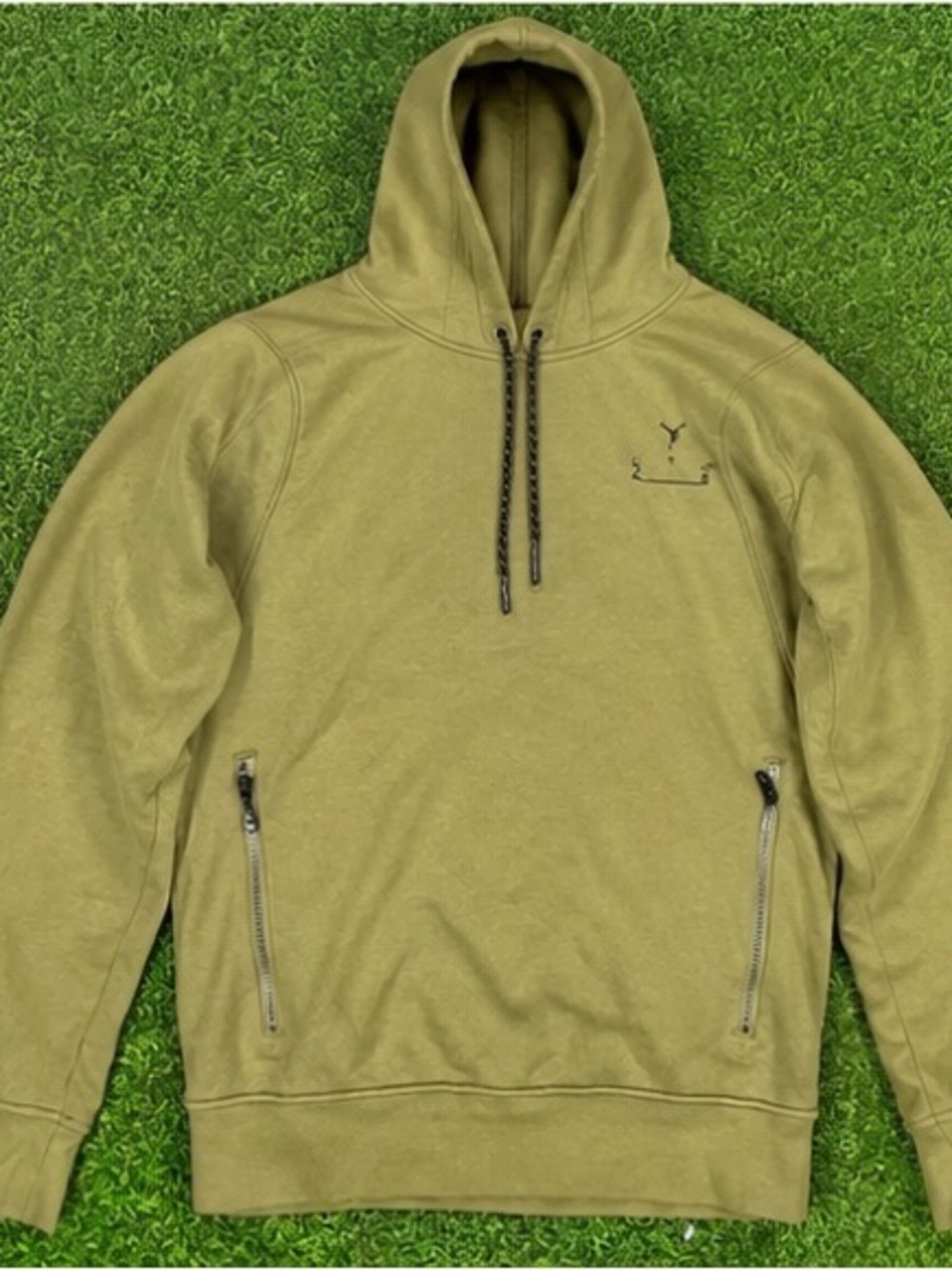 Nike Air Jordan 23 Men's Engineered Fleece Hoodie Green, Size M